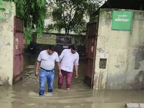 गुरुग्राम में गड्ढे में डूबने से 3 युवकों की मौत:  झरने को देखने गए; एक नहाने उतारा, उसे बचाने के चक्कर में 2 और डूबे – gurugram News