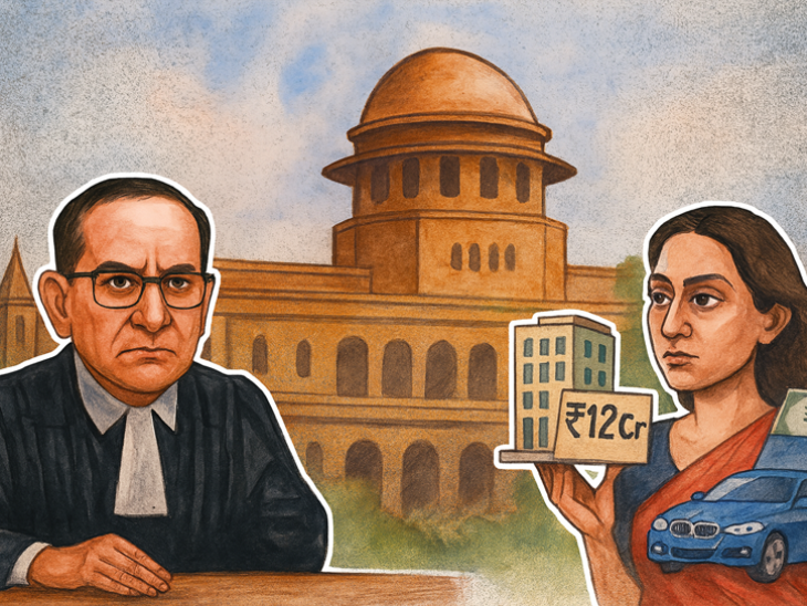 महिला ने एलिमनी में 12 करोड़ रुपए, BMW कार मांगी:  सुप्रीम कोर्ट बोला- खुद कमाकर खाइए, आप भी पढ़ी-लिखी हैं; सिर्फ 18 महीने की शादी