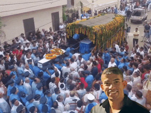 हरियाणा के शहीद पायलट को बड़े भाई ने दी मुखाग्नि:  पत्नी ने एक महीने के बेटे के साथ अंतिम दर्शन किए; जय हिंद के नारे लगाए – Rohtak News