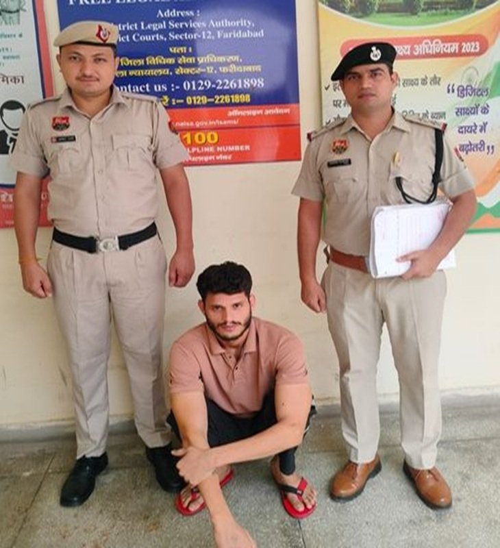हरियाणा में पत्नी का किडनैपर पति गिरफ्तार:  ससुर को फोन कर कहा था- तेरी बेटी ले जा रहा, रोक सको तो रोक लो; लव मैरिज की थी – Faridabad News