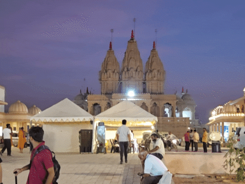 जोधपुर में देश के दूसरे बड़े अक्षरधाम-मंदिर की प्राण-प्रतिष्ठा हुई:  500 कारीगरों ने 7 साल में बनाया; 45 डिग्री टेम्प्रेचर में भी रहेगा ठंडा – Jodhpur News